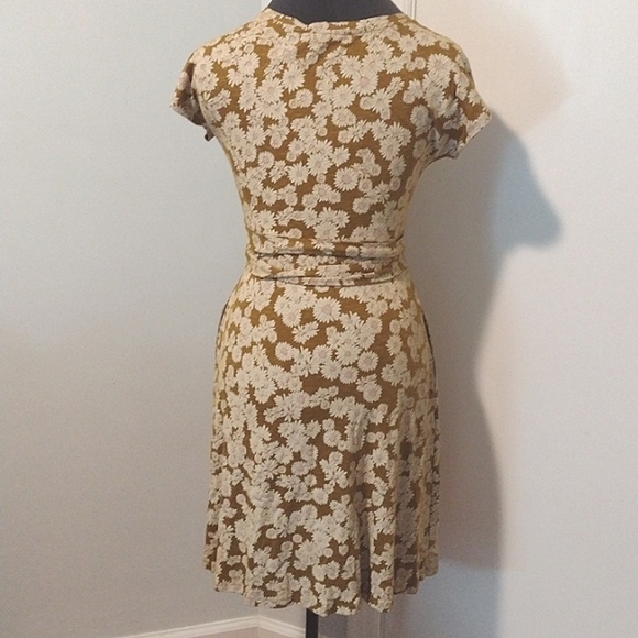 Toad And Co. Women's Cue Wrap Short Sleeve Dress Flower Print Size Small - Picture 8 of 10